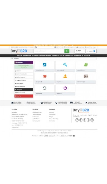 E-Commerce Market 3.x Reseller B2B Theme